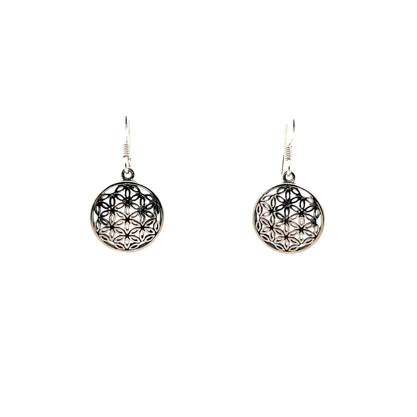 Intricate Jaali Work Hanging Earrings