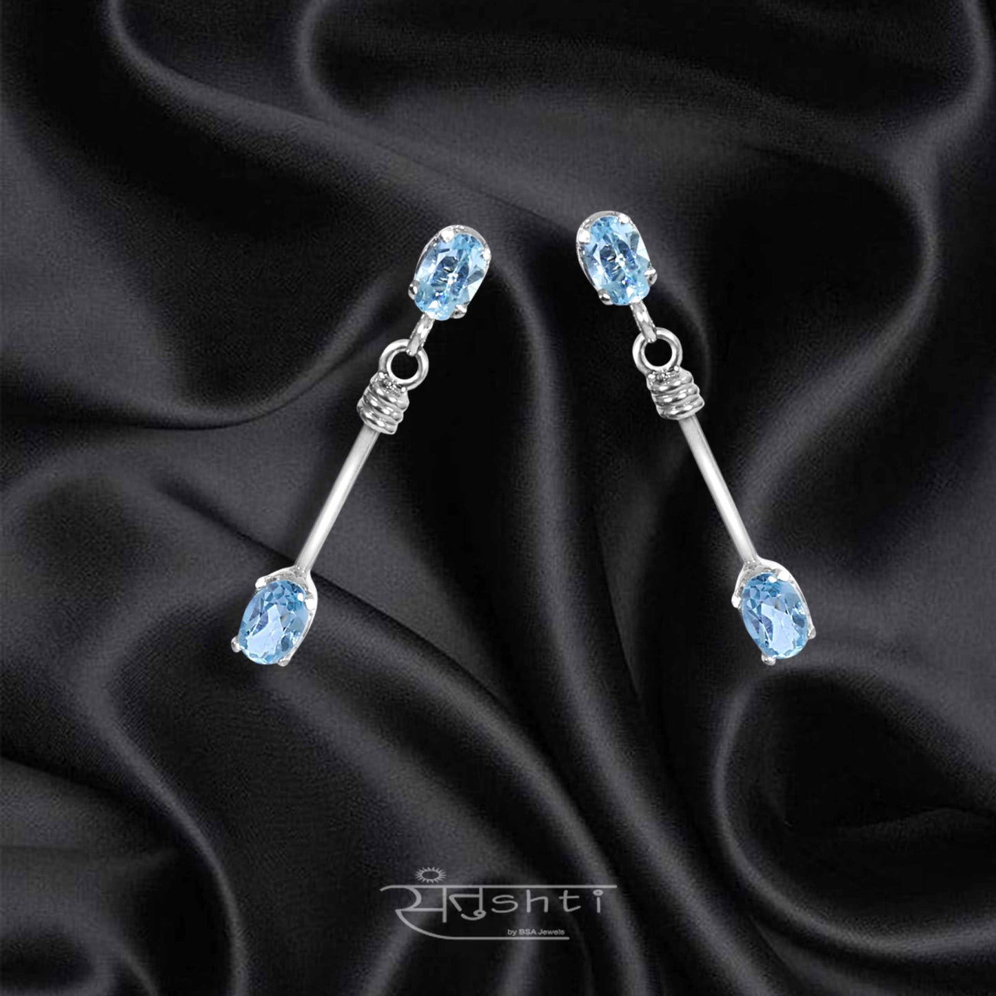 Topaz Earrings