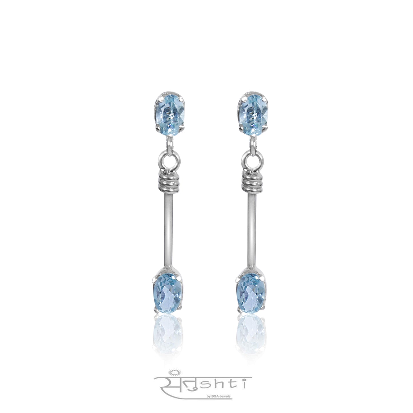 Topaz Earrings