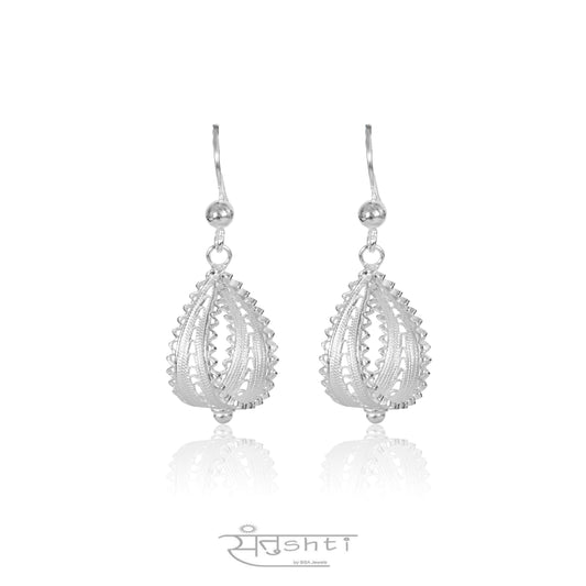 Filigree Silver Earrings