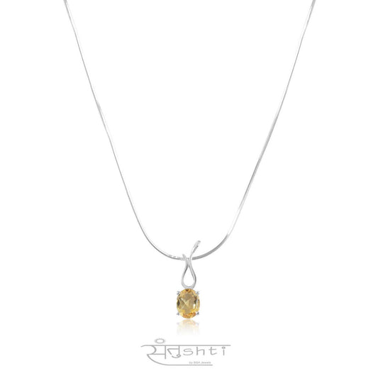 Fashion Citrine Pendant