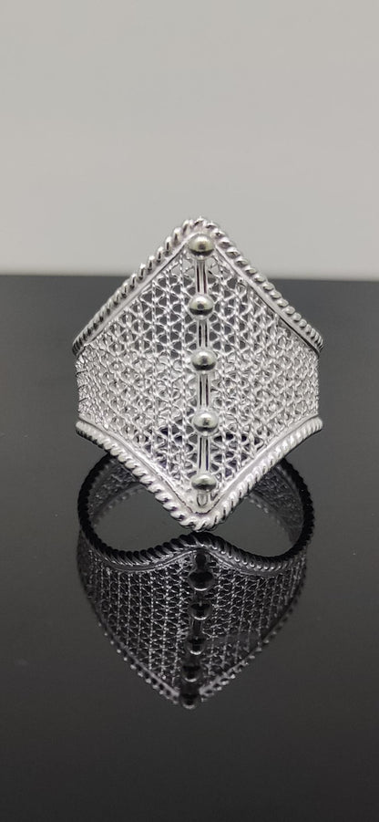 Mystical Mesh Filigree Ring