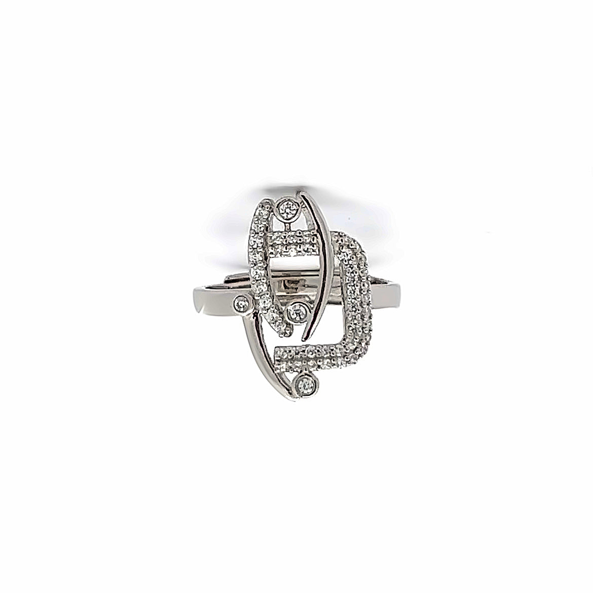 Bridal Brilliance Silver Ring