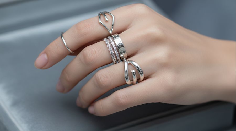 Best Silver Rings in Chandigarh for Women