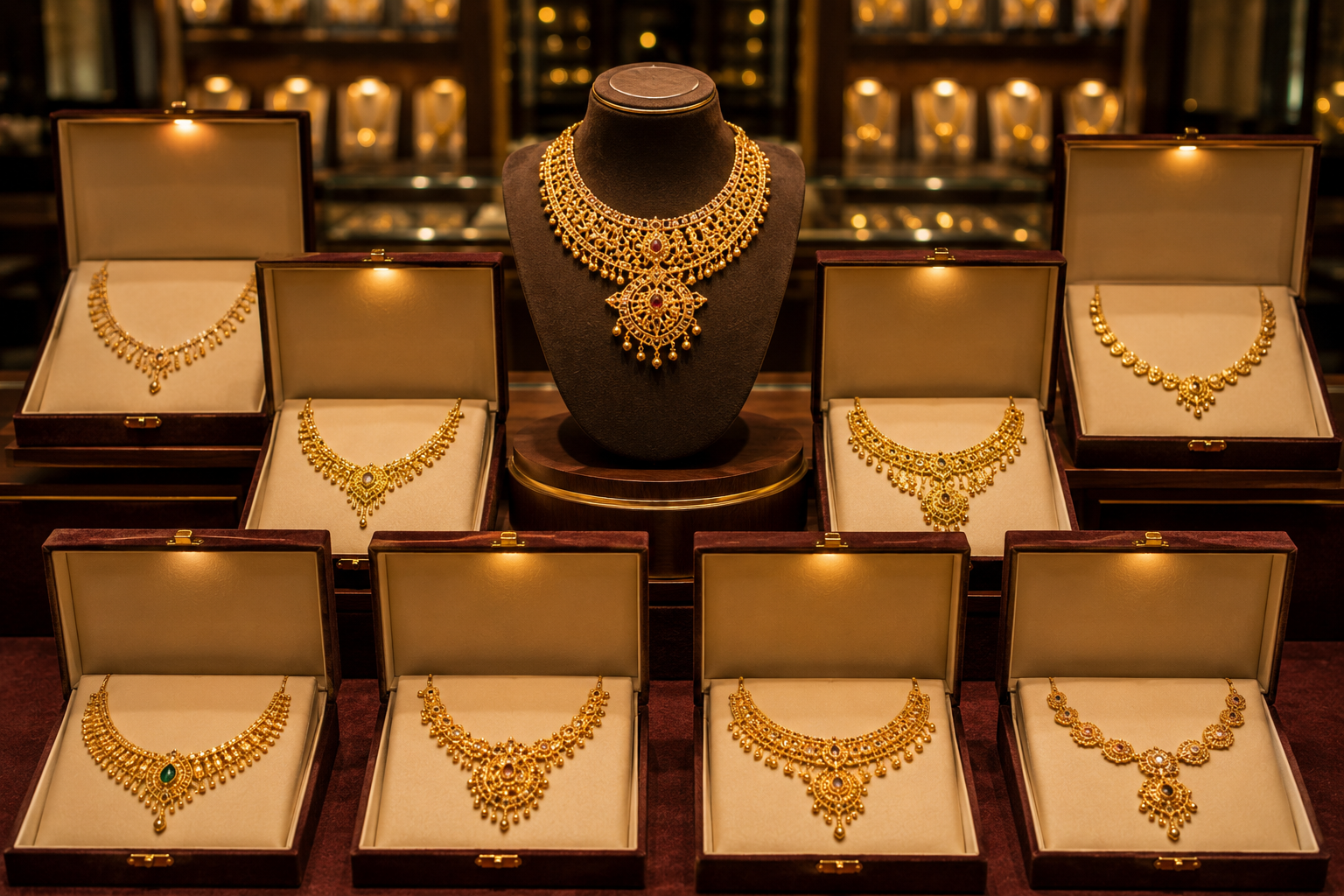 Best Gold Necklace Jewellery Store in Mohali