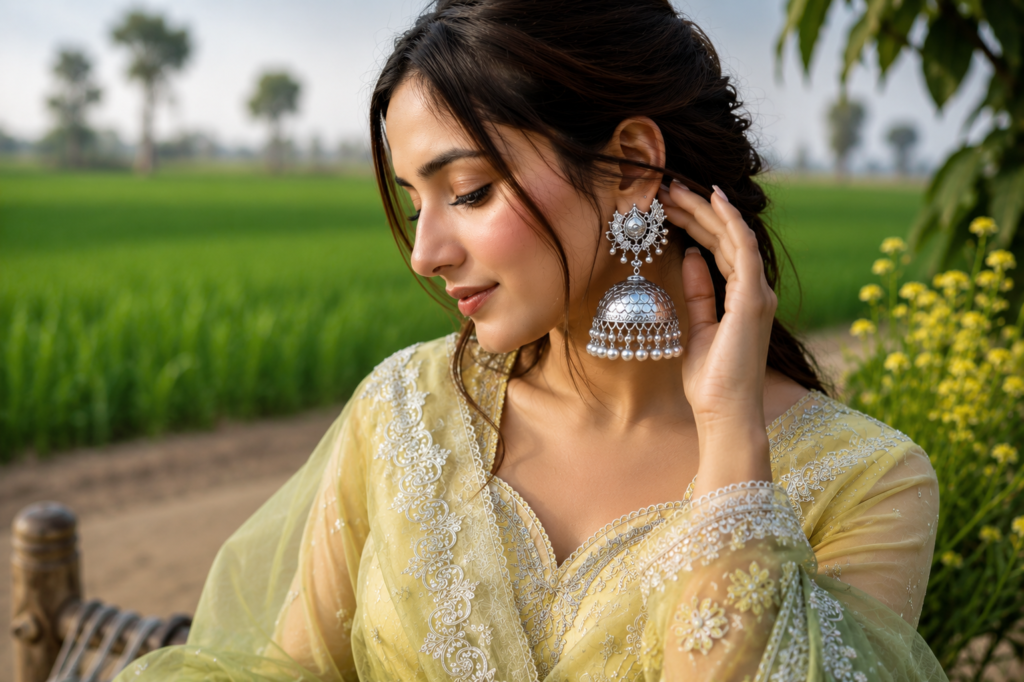 Best Silver Jhumka Store in Chandigarh: Discover Timeless Ethnic Designs