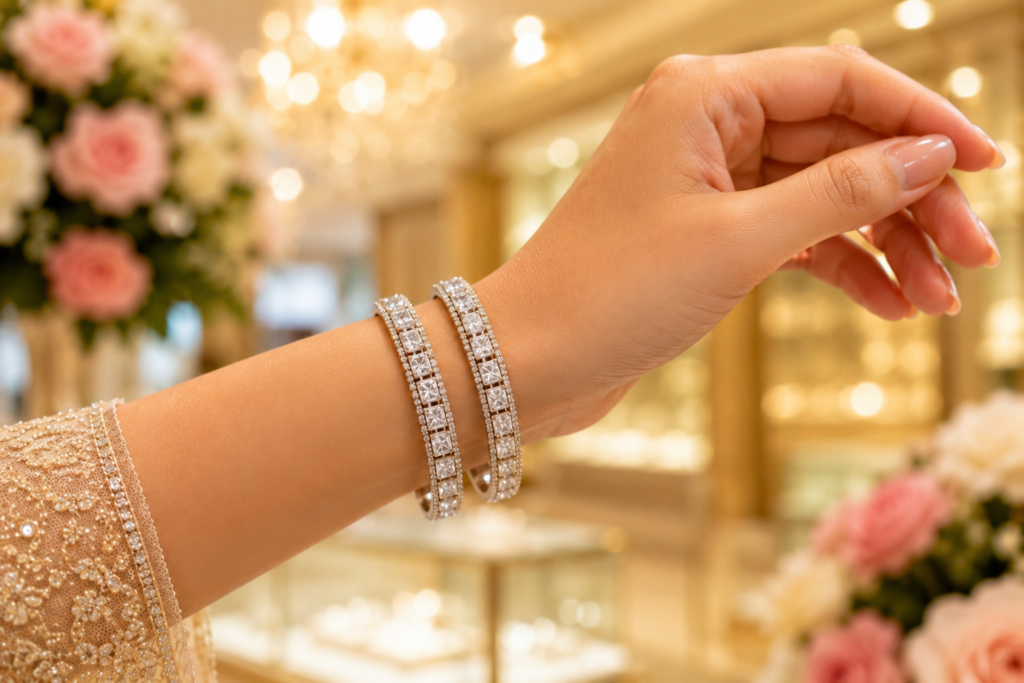 Diamond Bangles in Chandigarh: How to Choose the Perfect Pair
