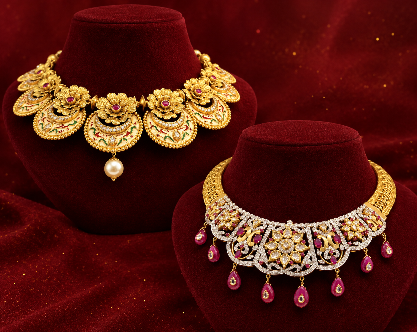 Floral Jewellery in Chandigarh: Creative Designs in Gold, Silver & Diamond