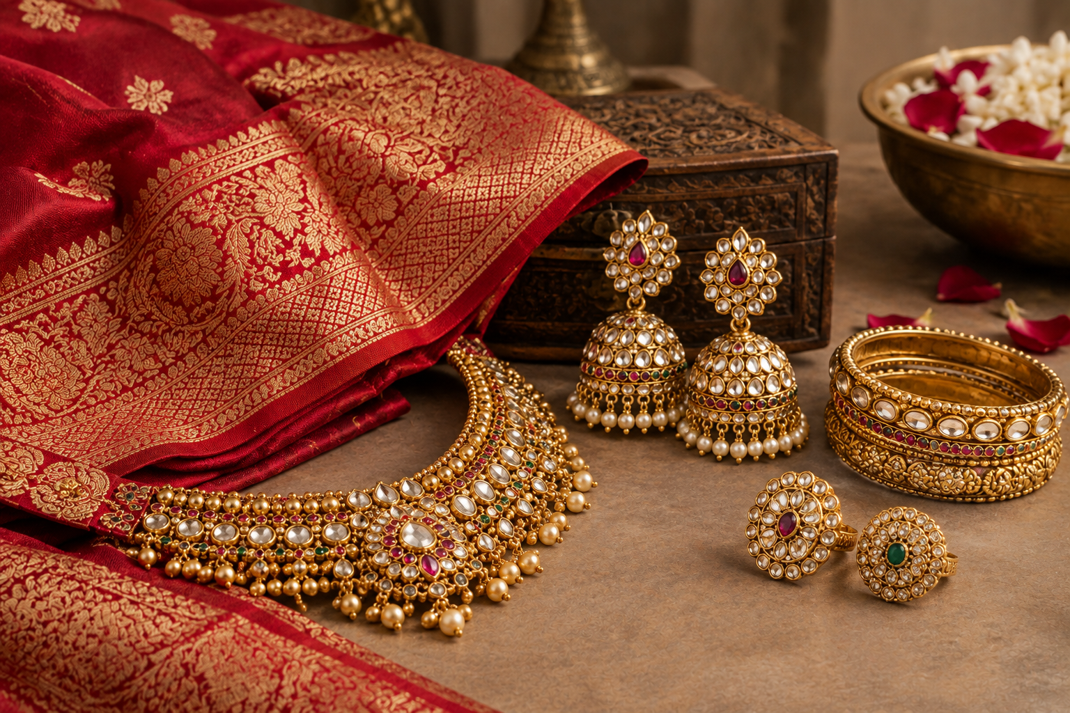 How to Choose Jewellery for Saree A Complete Styling Guide