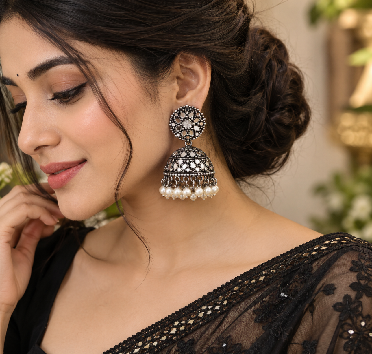 Oxidized Silver Jhumkas: Popular Designs & Buying Guide in Chandigarh