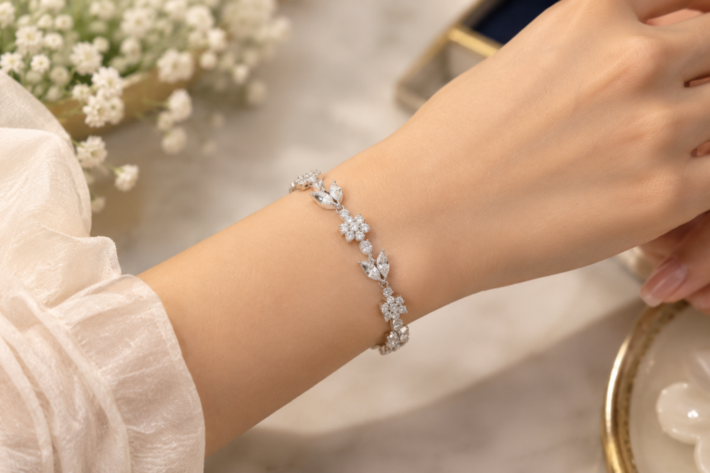 Stunning Diamond Bracelet for Women in Chandigarh Timeless Luxury and Modern Elegance